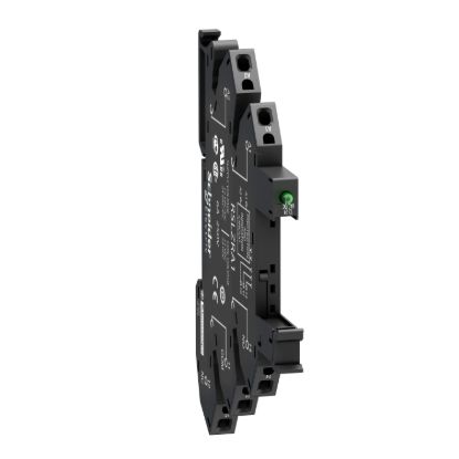 Picture of Socket equipped with LED and protection circuit, Harmony Electromechanical Relays, for RSL1 relays, spring terminals, 12...24V AC DC