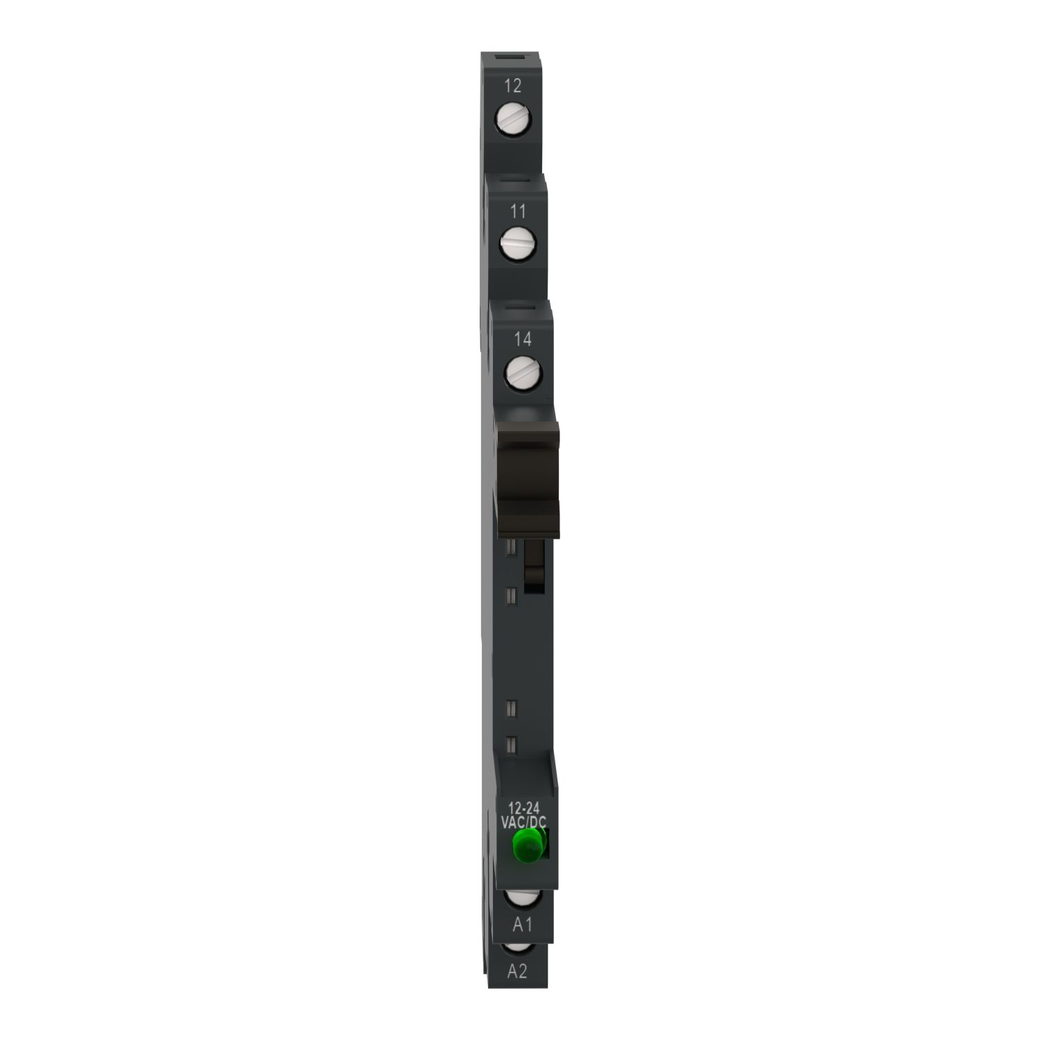 Picture of Socket equipped with LED and protection circuit, Harmony Electromechanical Relays, for RSL1 relays, srew connector, 110V AC DC