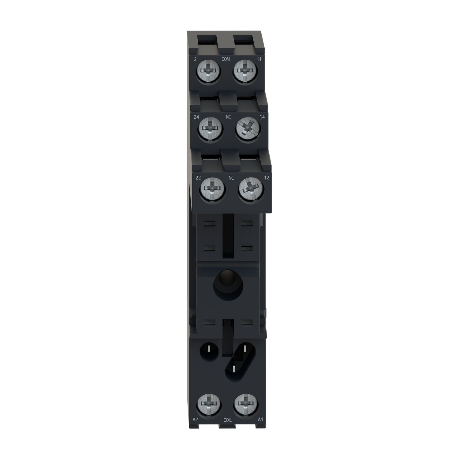 Picture of Socket, Harmony Electromechanical Relays, for RSB1A RSB2A relays, 10A, screw connectors, separate contact