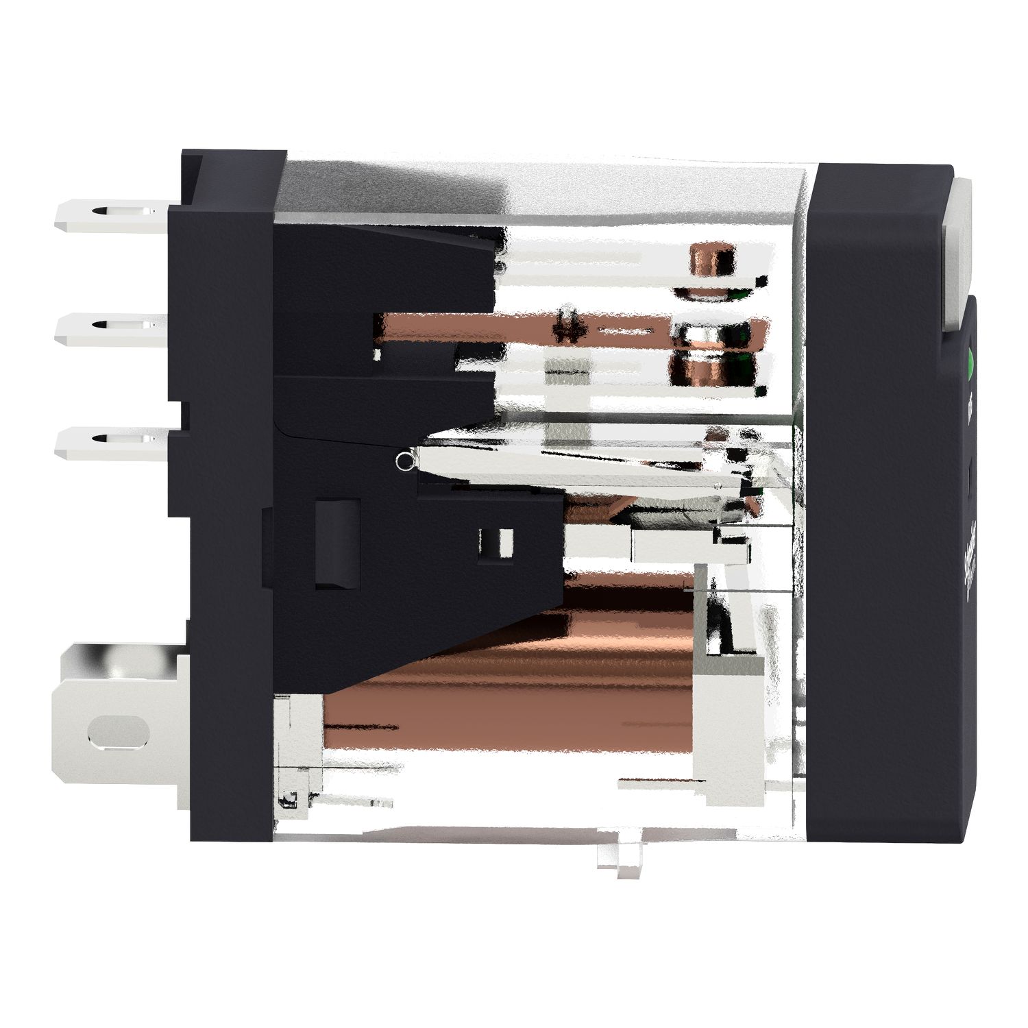 Picture of Interface plug in relay, Harmony Electromechanical Relays, 10A, 1CO, with LED, 24V AC