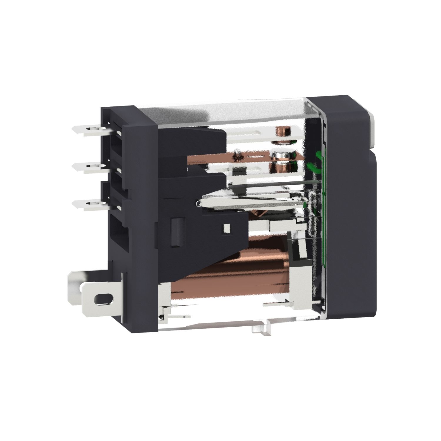 Picture of Interface plug in relay, Harmony Electromechanical Relays, 10A, 1CO, with LED, 24V AC