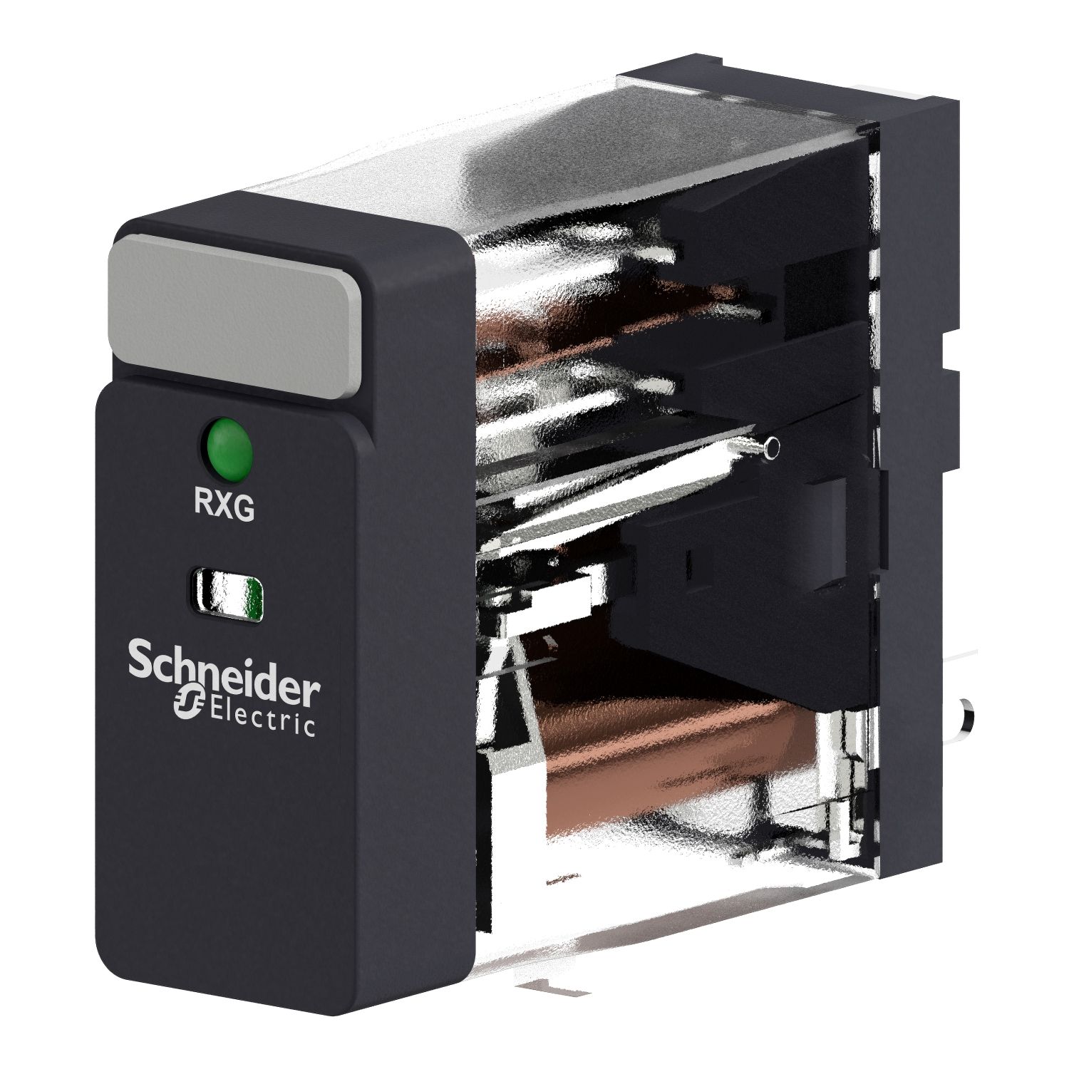 Picture of Interface plug in relay, Harmony Electromechanical Relays, 10A, 1CO, with LED, 120V AC