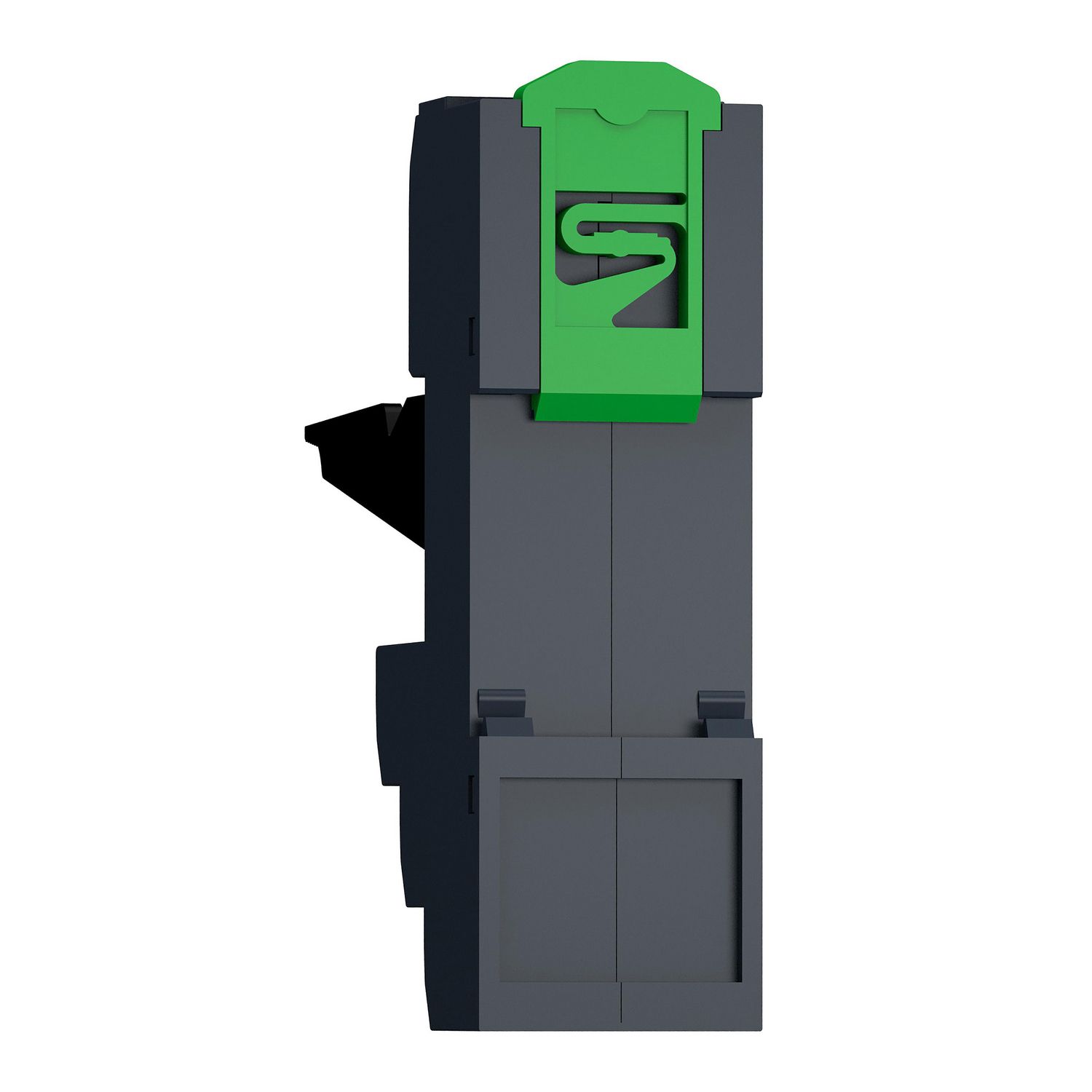 Picture of push in socket with clamp, Harmony Electromechanical Relays, for RXM relays, 12A 2CO, 6A 4CO, push in terminals, separate contact