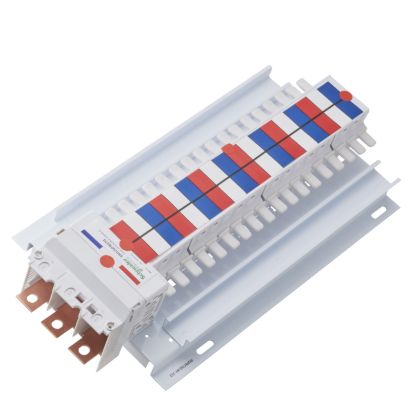Picture of SAU Chassis, Acti9, 250A, 3Ph, 36 poles, 18mm for iC60 MCB and RCBO, top or bottom