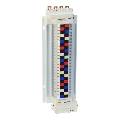 Picture of SAU Chassis, Acti9, 250A, 3*(1Ph+N), 48 poles, 18mm for iC60 MCB and RCBO, dual feed