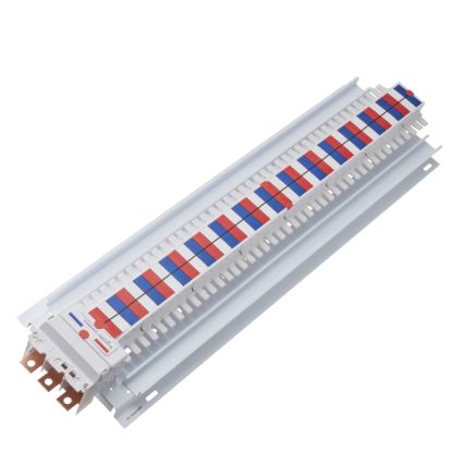 Picture of SAU Chassis, Acti9, 250A, 3Ph, 84 poles, 18mm for iC60 MCB and RCBO, top or bottom