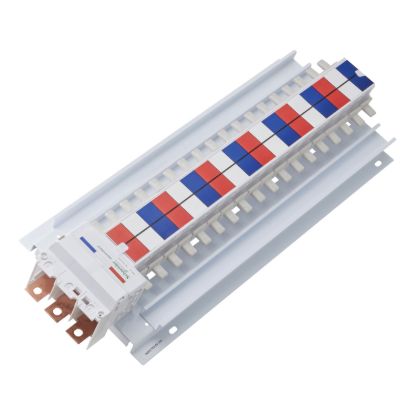 Picture of SAU Chassis 3PH, Acti9, 400A, 27mm for C120 MCB, 36 Poles, Top or Bottom Feed