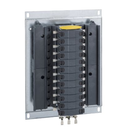 Picture of Panel Fixing Pan Assembly, Acti9, 8 ways TP&N