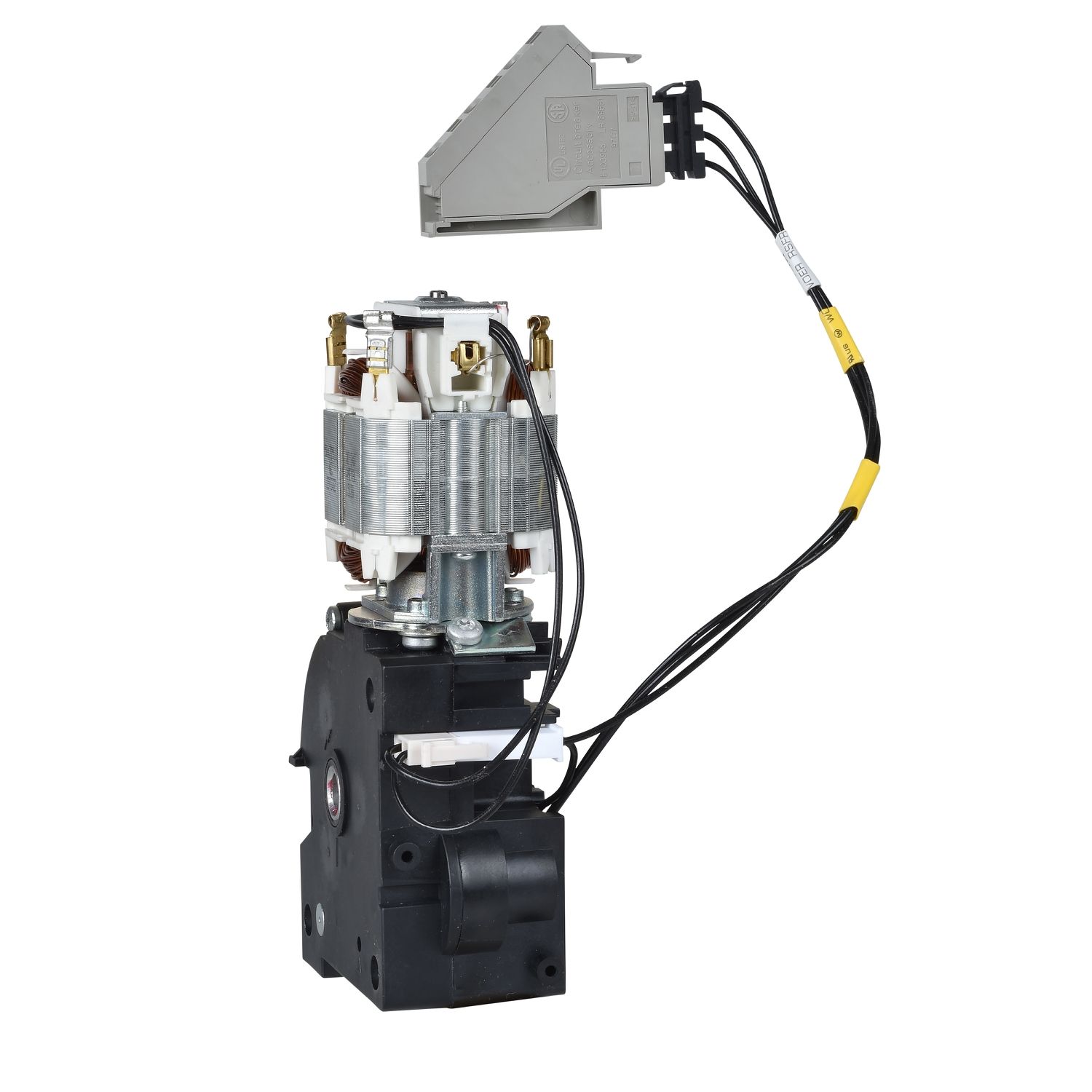 Picture of Motor, MasterPact NT, operating mechanism, spare part, fixed, 200VAC to 240VAC 50Hz or 60Hz, gear motor MCH