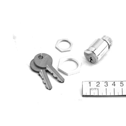 Picture of Locking kit, MasterPact NW, MasterPact NT, frame, spare part, adaptation kit not included, 2 keys identified, locking in OFF position, RONIS keylock