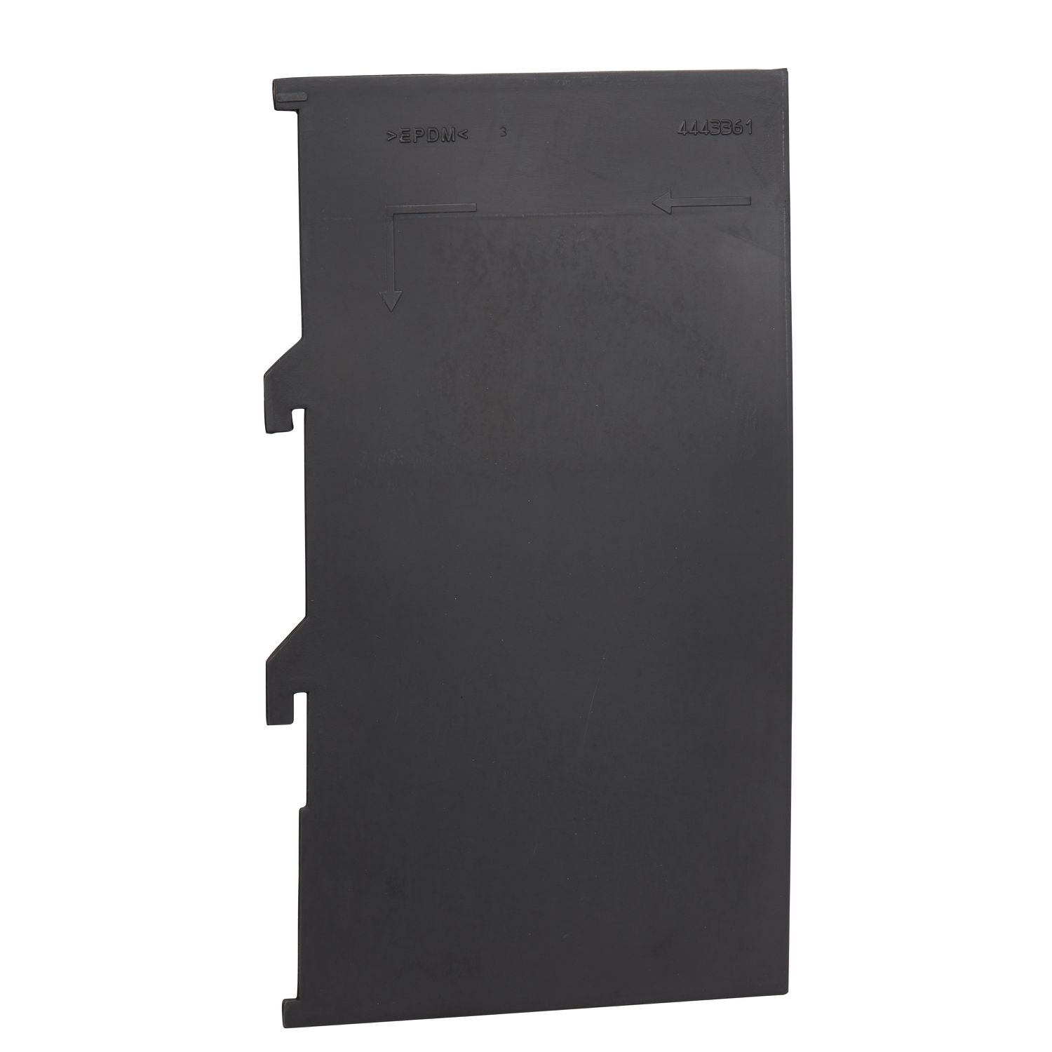 Picture of Interphase barrier, MasterPact NT, chassis, spare part, drawout circuit breaker, for rear connections, set of 3 parts