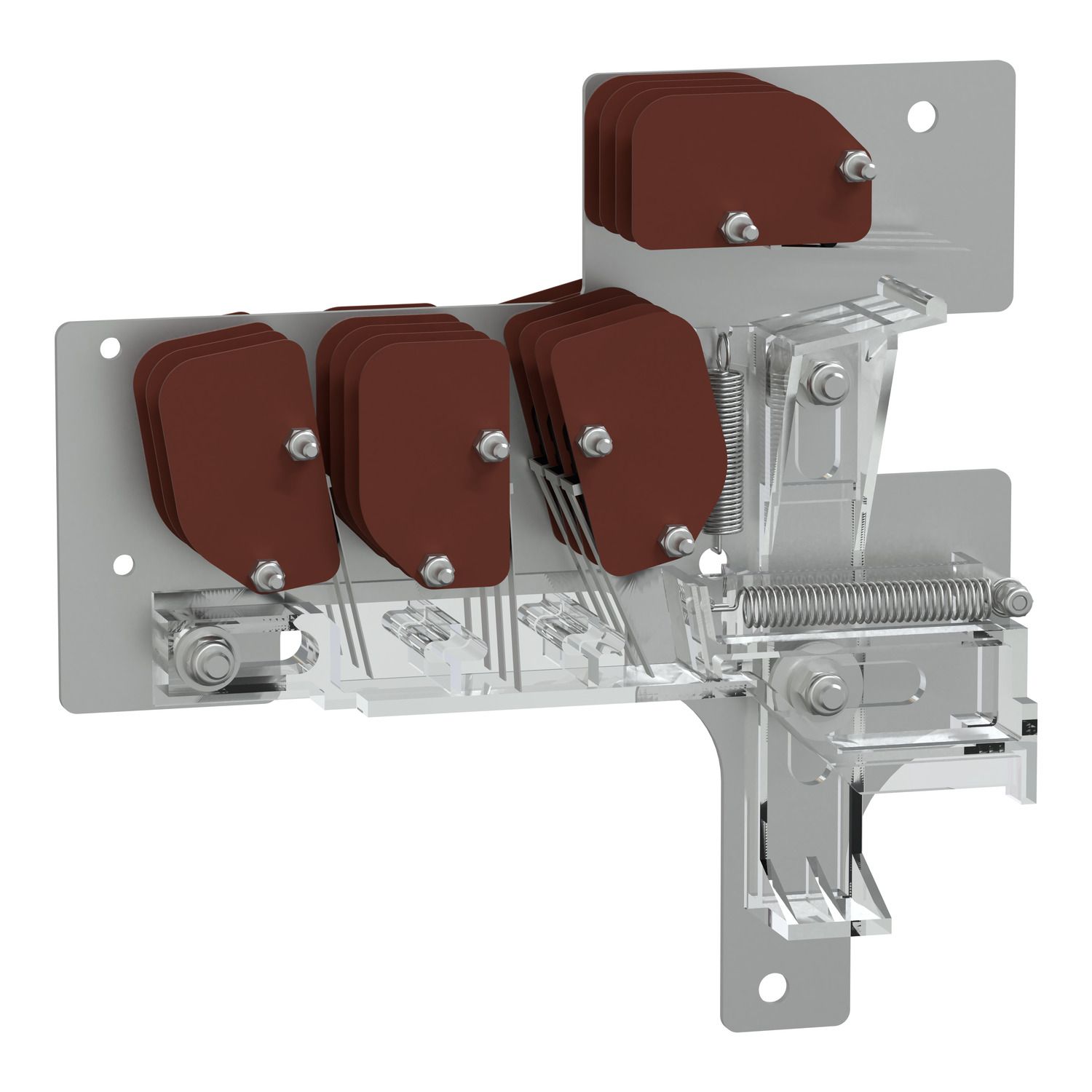 Picture of Signaling contact block, SM6-24, spare part, auxiliary contact with 3 additional contacts 1 switch and 2 earthing switches, without motor