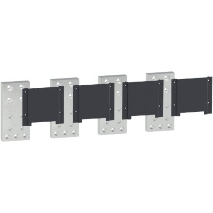 Picture of Power connections, MasterPact NW, frame, spare part, 4 poles, fixed, 2000A to 3200A, bottom mounting, 4 parts
