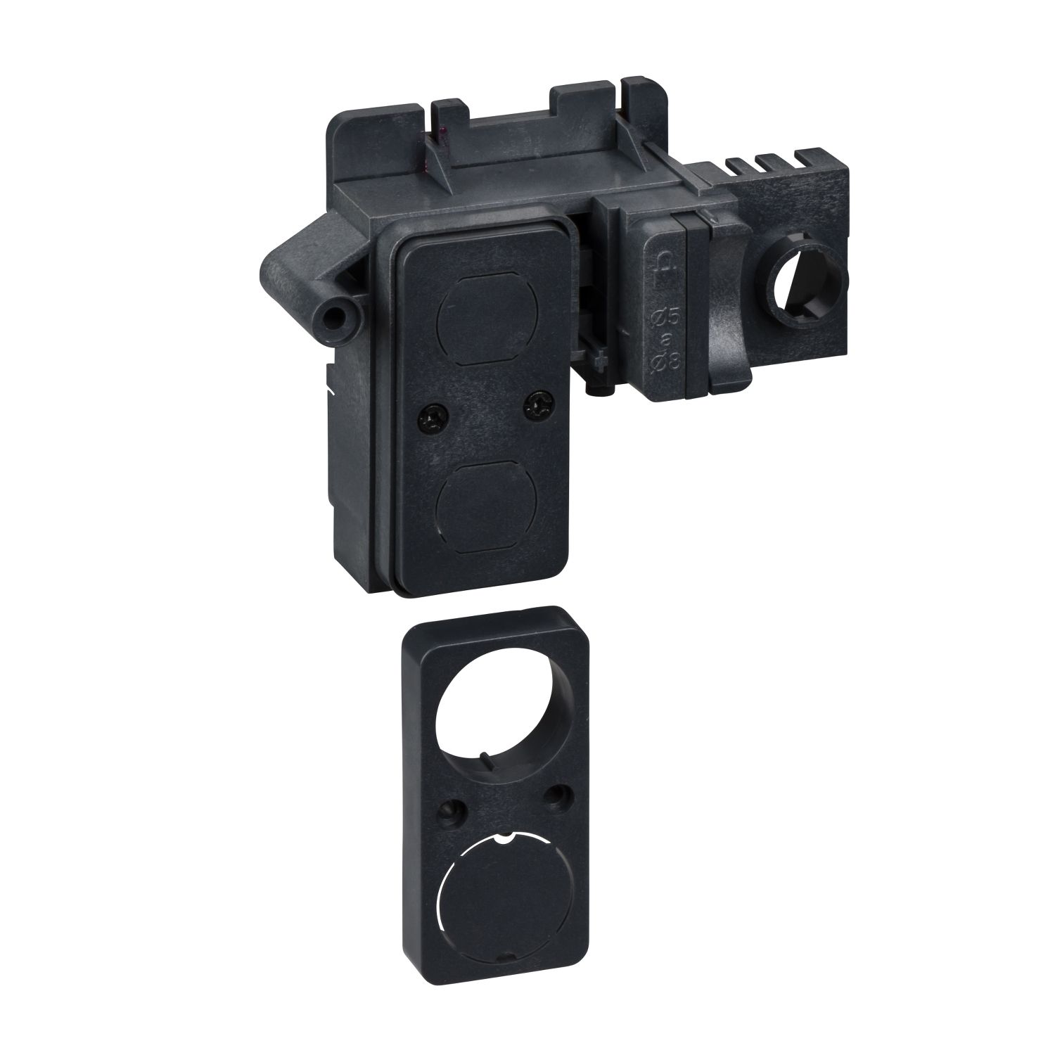 Picture of Locking kit, MasterPact NW, frame, spare part, circuit breaker locking, OFF position, without keylock, CASTELL keylock