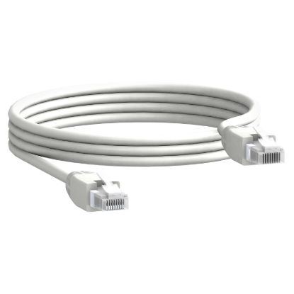 Picture of Communication cable, MasterPact NW, MasterPact NT, external, spare part, L3m, male cord,set of 5 parts