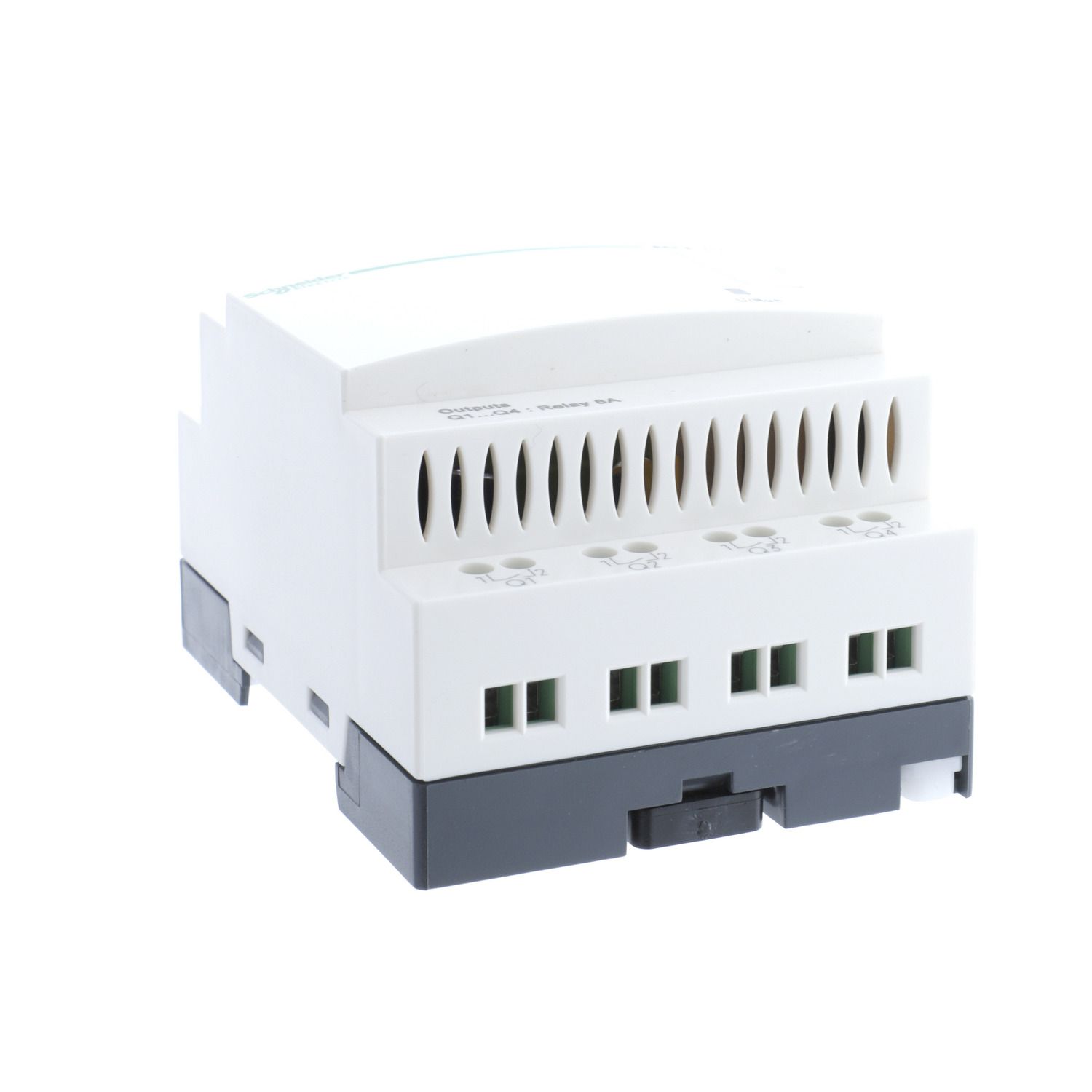 Picture of Compact smart relay, Zelio Logic, 12 I/O, 100...240 V AC, clock, no display