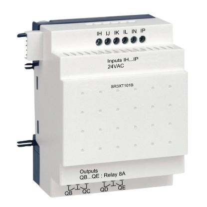 Picture of Discrete I/O extension module, Zelio Logic, 10 I/O, 24 V AC