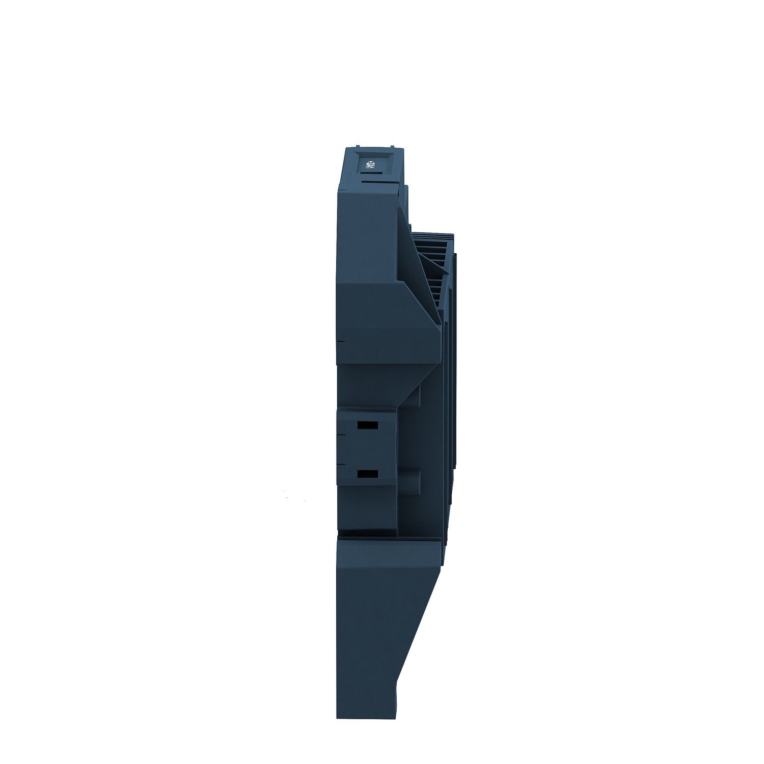 Picture of Solid state modular relay, Harmony Solid State Relays, 12A, DIN rail mount, zero voltage switching, input 4...32V DC, output 24...280V AC