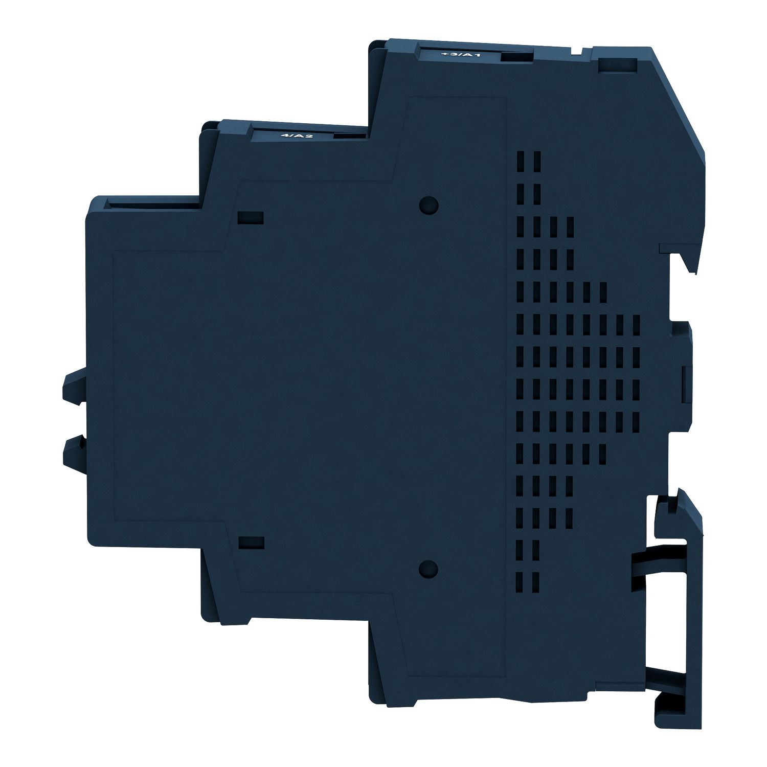 Picture of Solid state modular relay, Harmony Solid State Relays, 6A, DIN rail mount, zero voltage switching, input 4...32V DC, output 24...280V AC