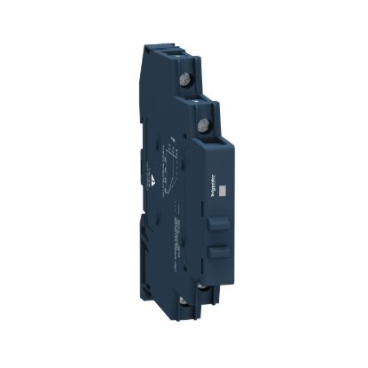 Picture of Solid state modular relay, Harmony Solid State Relays, 6A, DIN rail mount, random swtching, input 4...32V DC, output 24...280V AC