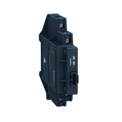 Picture of Solid state modular relay, Harmony Solid State Relays, 6A, DIN rail mount, zero voltage switching, input 4...32V DC, output 24…280V AC