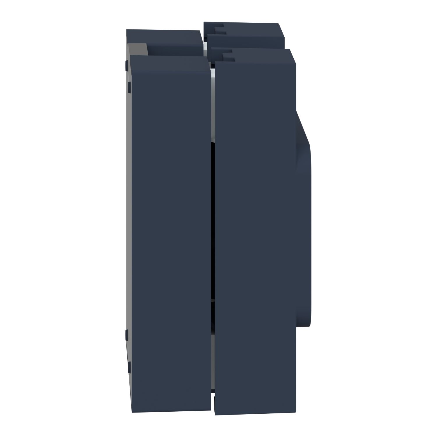 Picture of single phase relay, Harmony Solid State Relays, 25A, panel mount, DC switching, thermal pad, input 3.5 to 32V DC, output 1 to 150V DC, 1NO