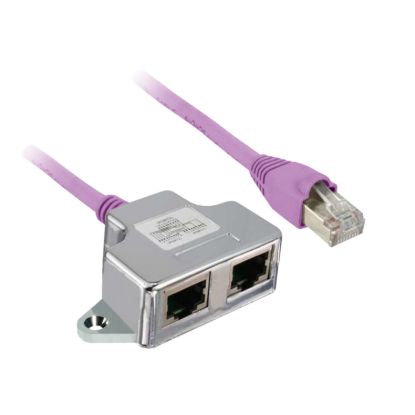 Picture of CANopen terminal adaptor, Altivar, Lexium, 2 RJ45 connectors for daisy chain connection