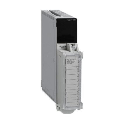 Picture of Discrete input module, Modicon Premium, 16 inputs, compatible with 2/3 wires proximity sensors, 0.83W, 12mA