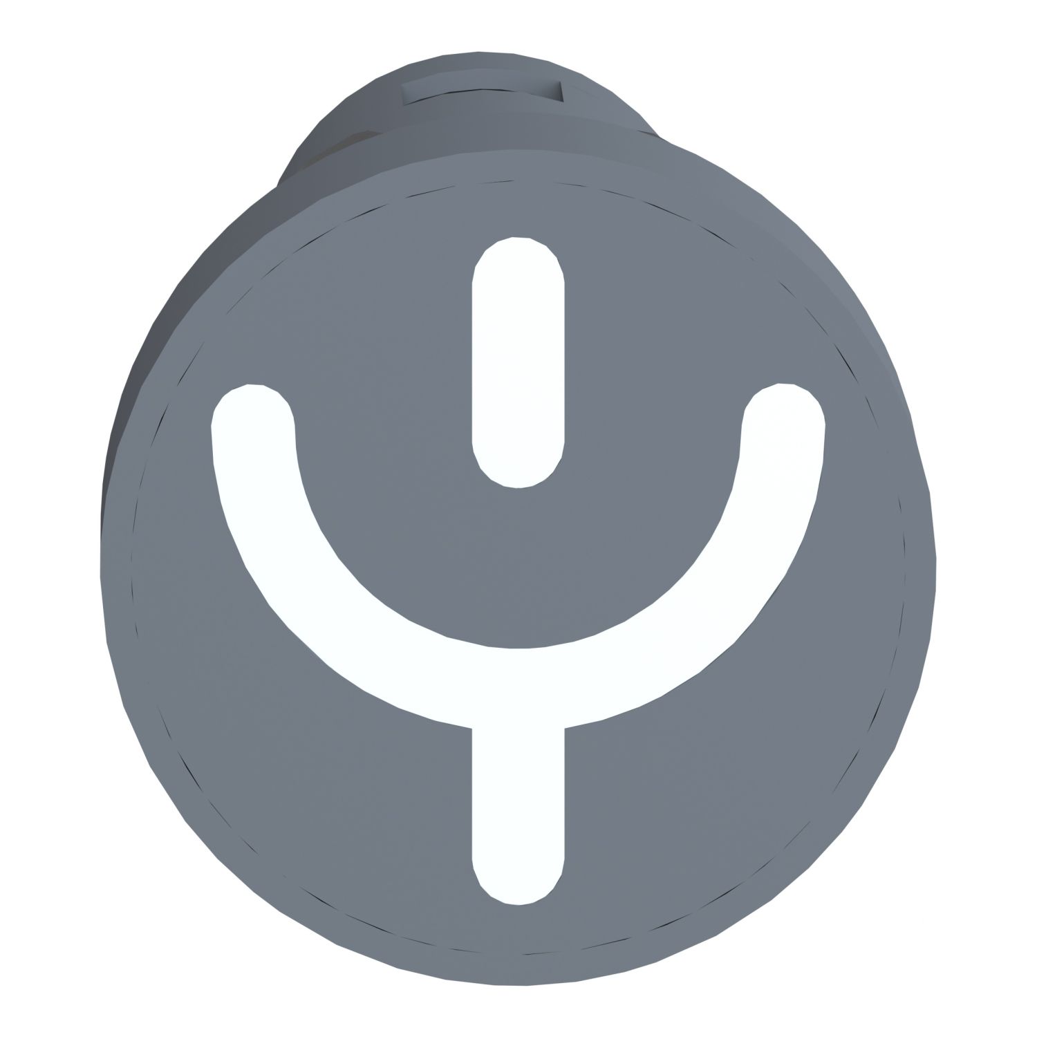 Picture of Monolithic pilot light, Easy Harmony XA2E, plastic, green red, 22mm, circuit breaker indicator, screw clamp terminals, 110V AC