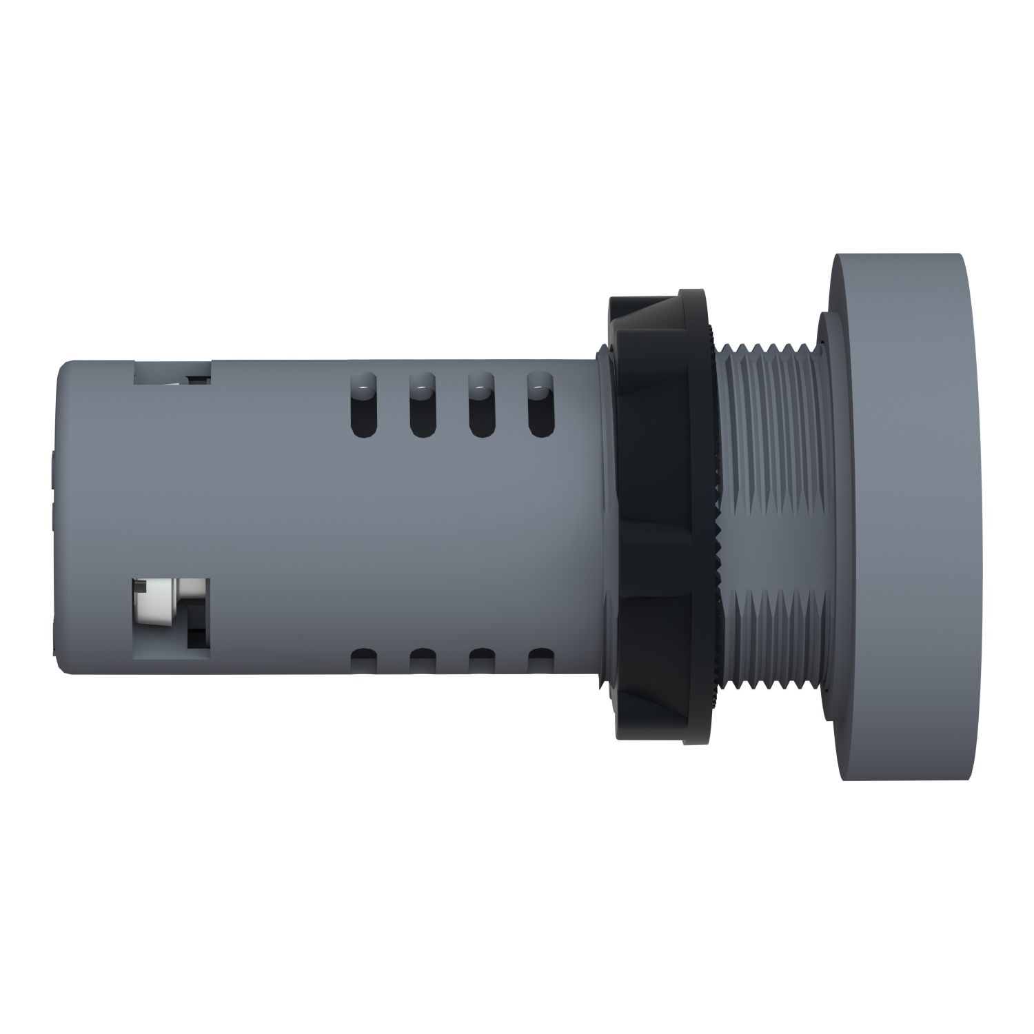 Picture of Monolithic pilot light, Easy Harmony XA2E, plastic, green red, 22mm, isolation switch indicator, screw clamp terminals, 110V AC