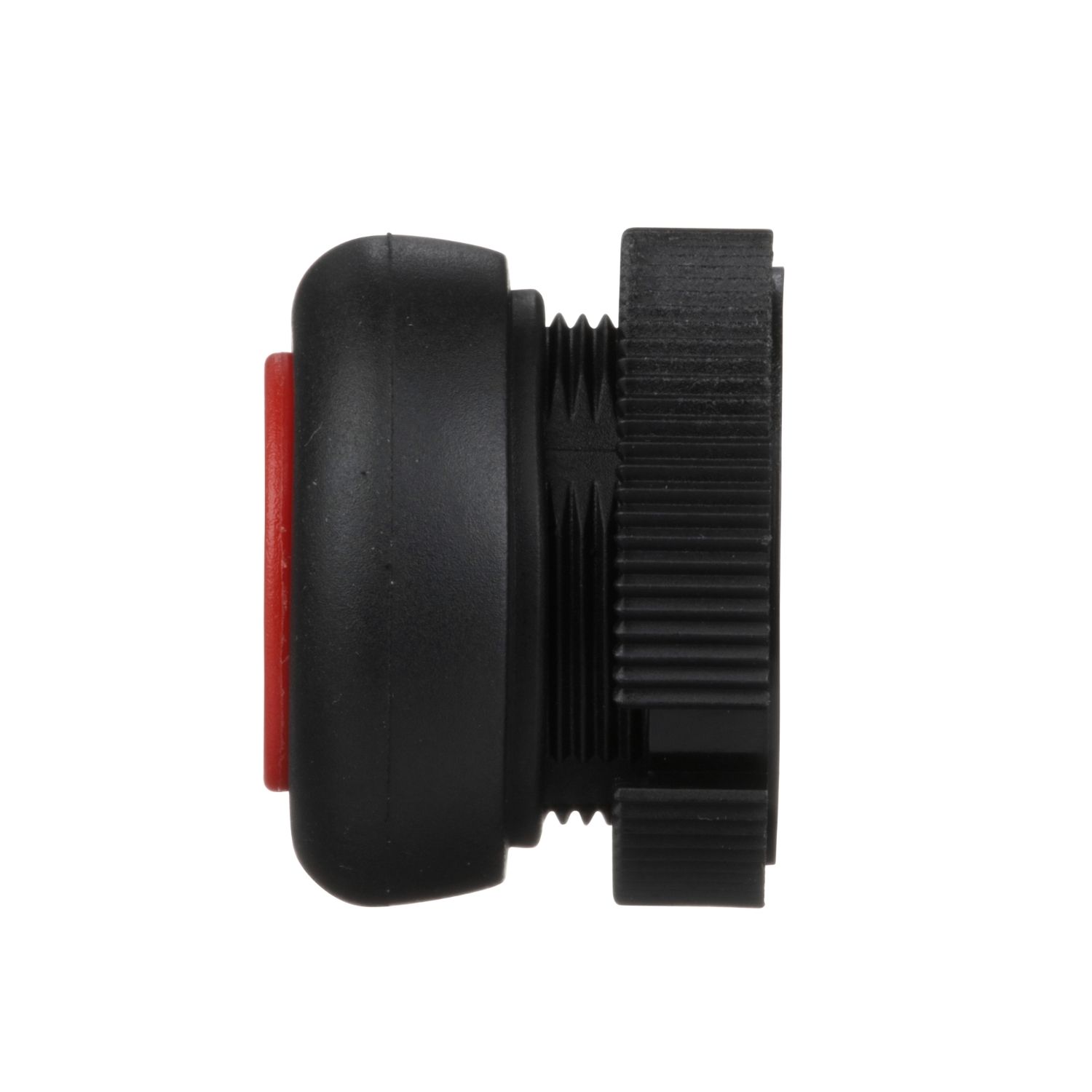 Picture of Head for push button, Harmony XAC, plastic, red, booted, spring return