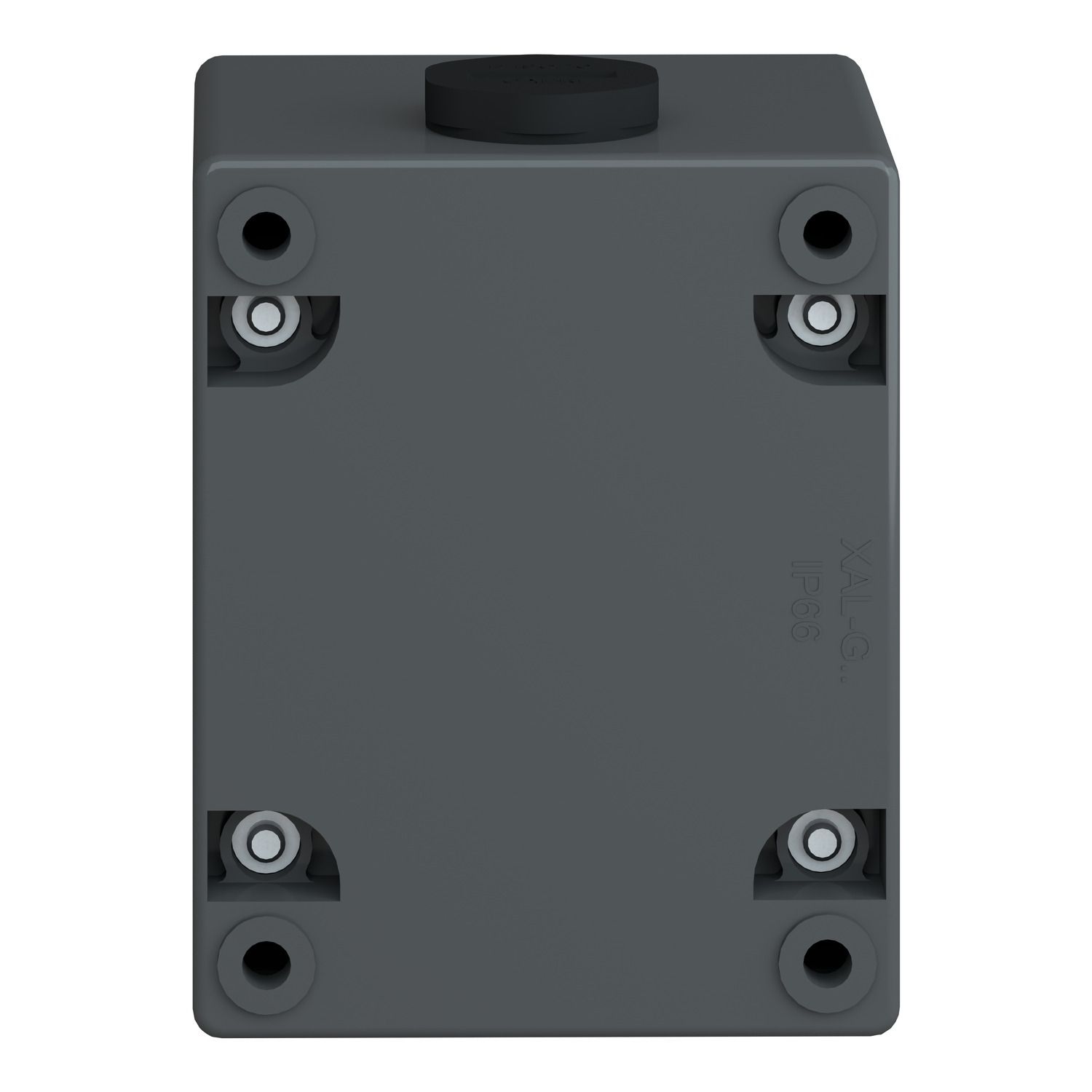 Picture of Empty control station, Harmony XALG, mineral reinforced polyamide, black, 1 cut out, for severe environments