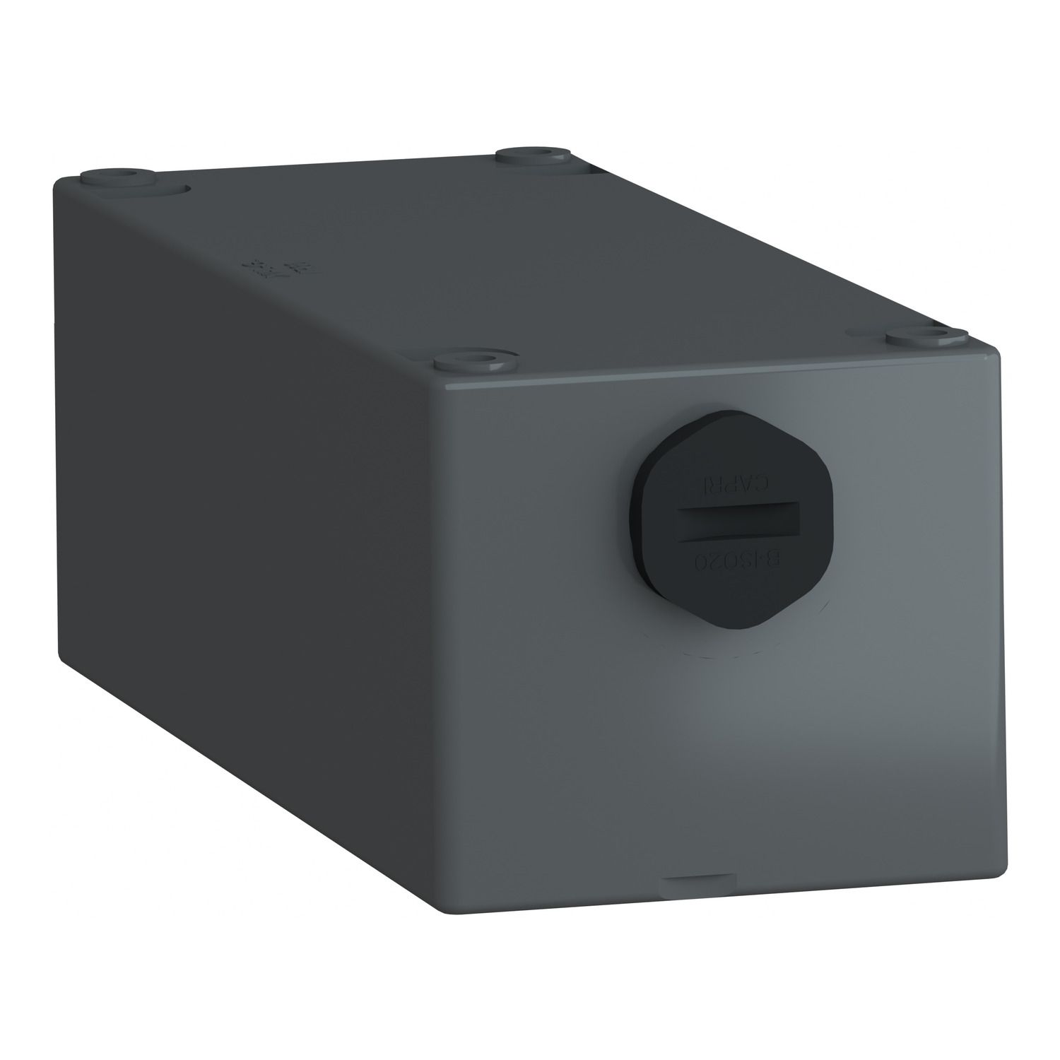 Picture of Empty control station, Harmony XALG, mineral reinforced polyamide, black, 3 cut outs, for severe environments