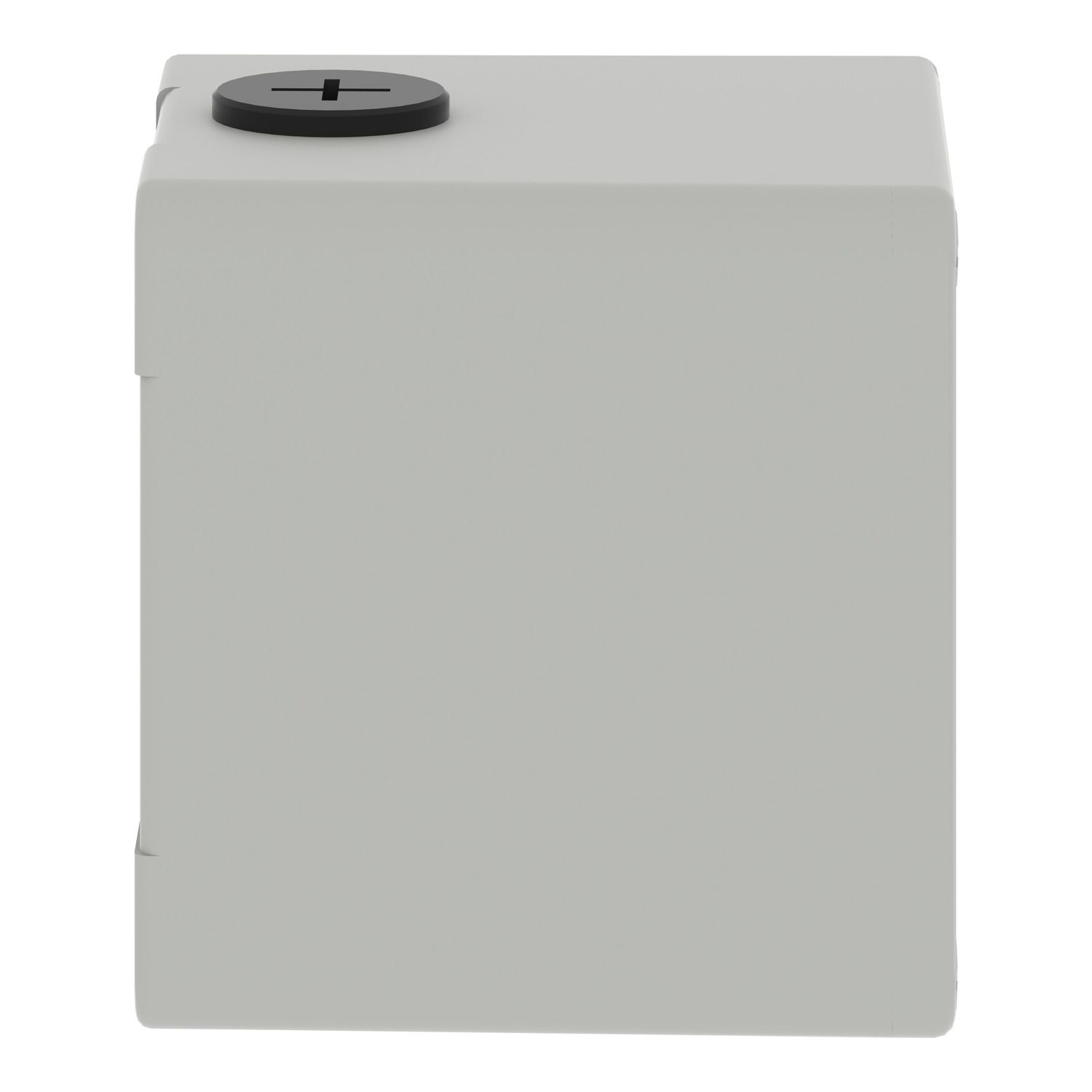 Picture of Die cast empty control station, Harmony XAP, XB2 SL, zinc alloy, grey, M20, undrilled, 80x80x77mm, UL cULus