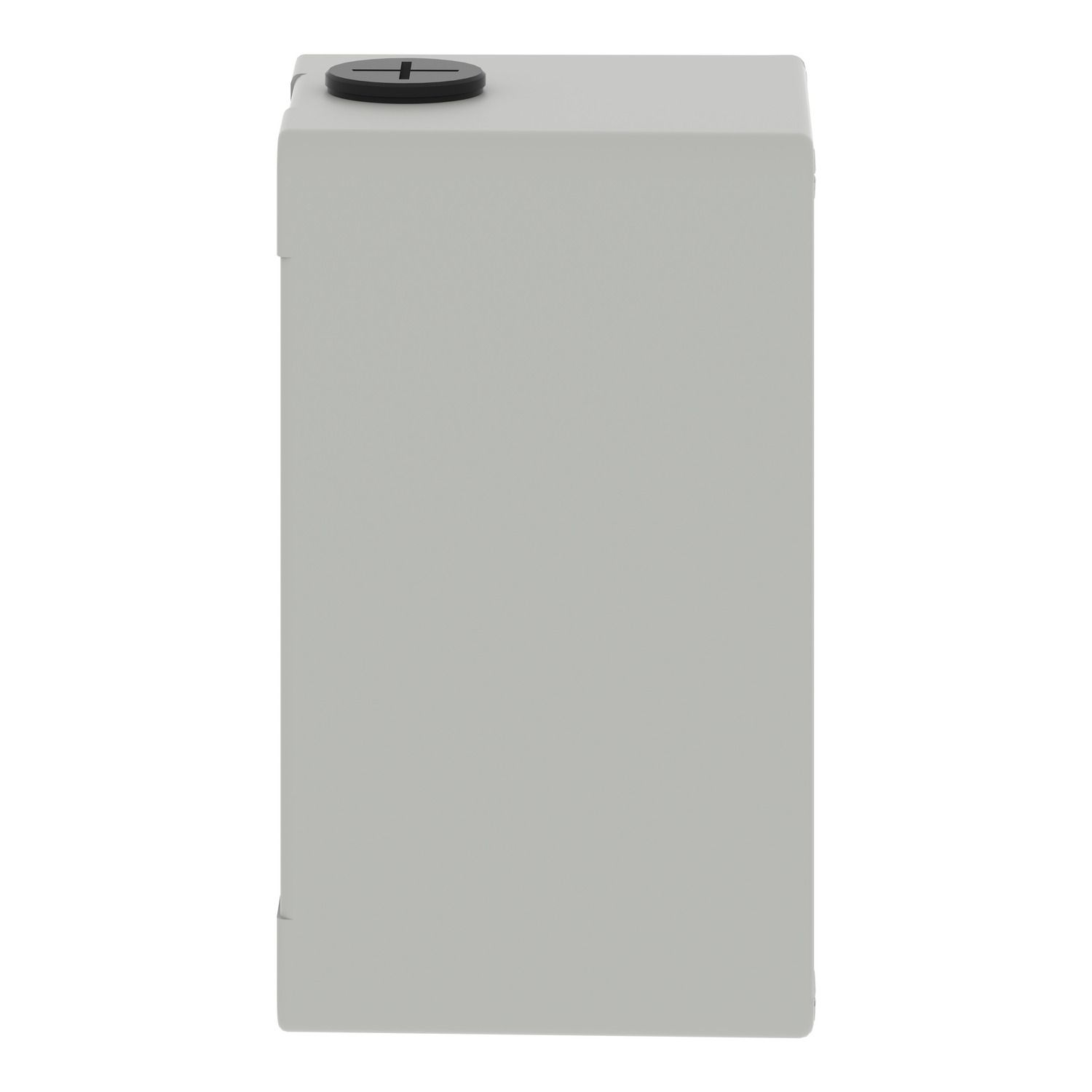 Picture of Die cast empty control station, Harmony XAP, XB2 SL, zinc alloy, grey, M20, undrilled, 80x130x77mm, UL cULus