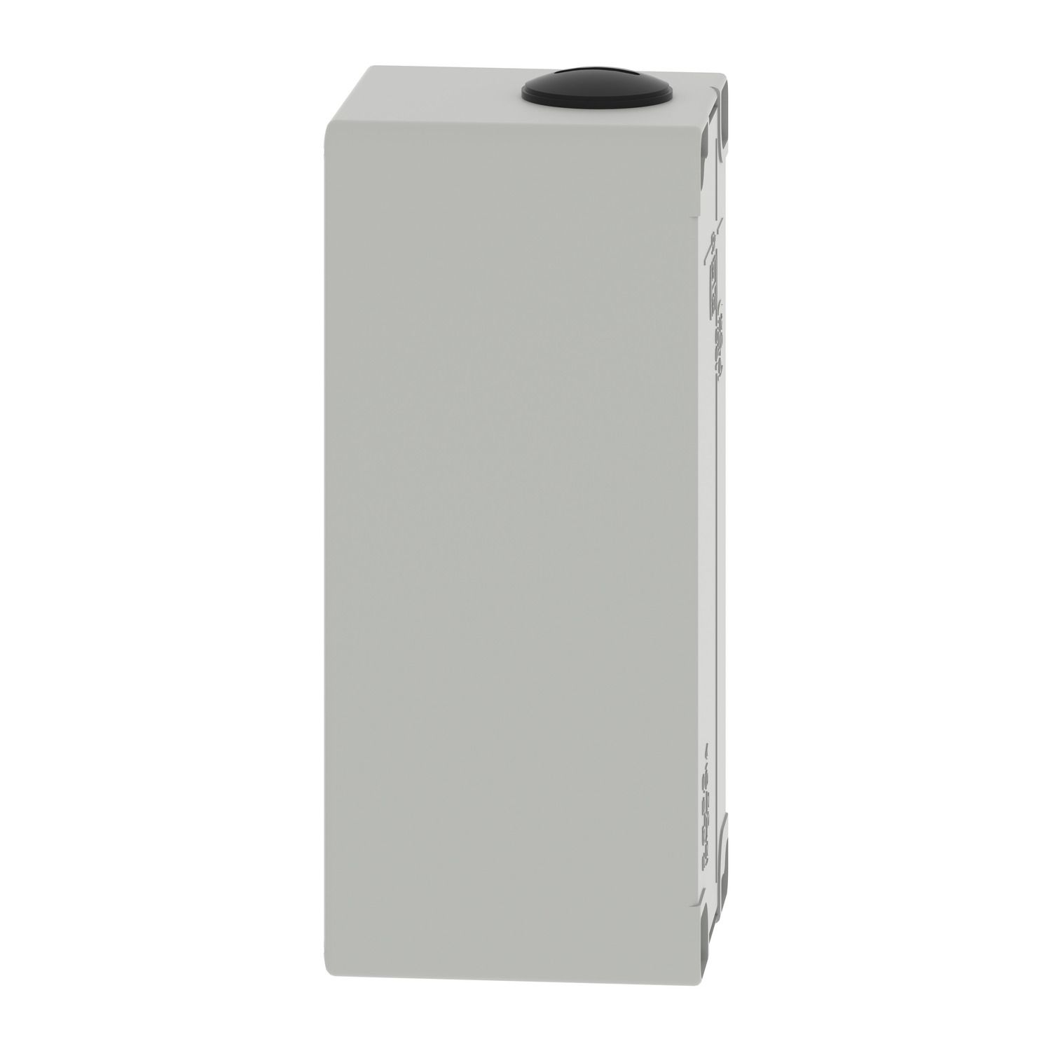 Picture of Die cast empty control station, Harmony XAP, XB2 SL, zinc alloy, grey, M25, undrilled, 80x175x77mm