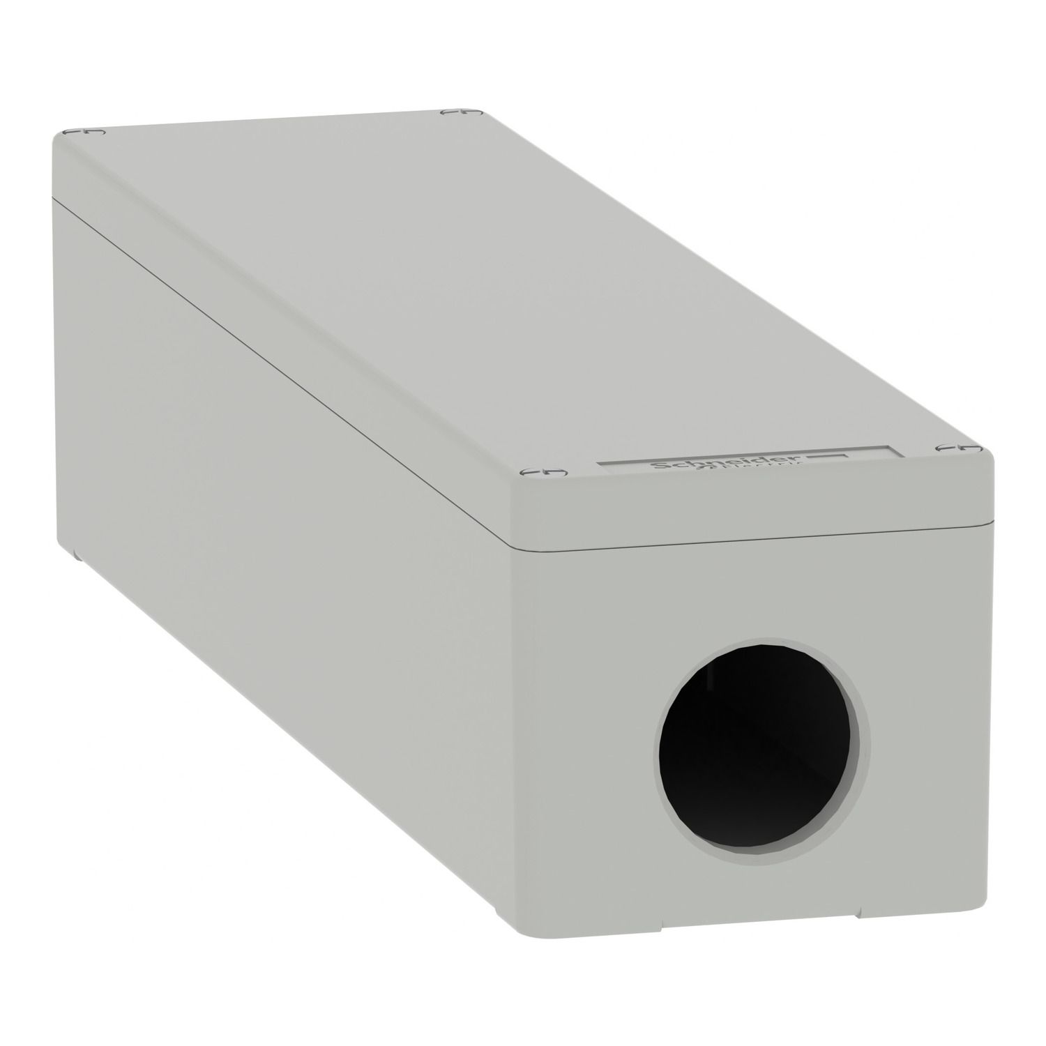 Picture of Die cast empty control station, Harmony XAP, XB2 SL, aluminium, grey, M32, undrilled, 85x310x77mm