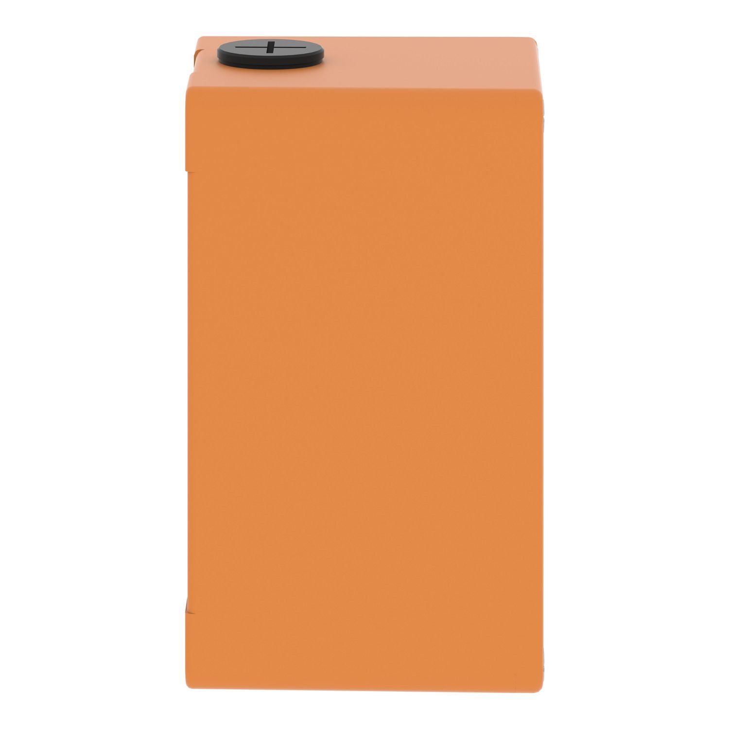 Picture of Empty control station, Harmony XAP, XB2 SL, zinc alloy, orange, M20, 2 cut outs 30mm with notches, 80x130x77, UL cULus
