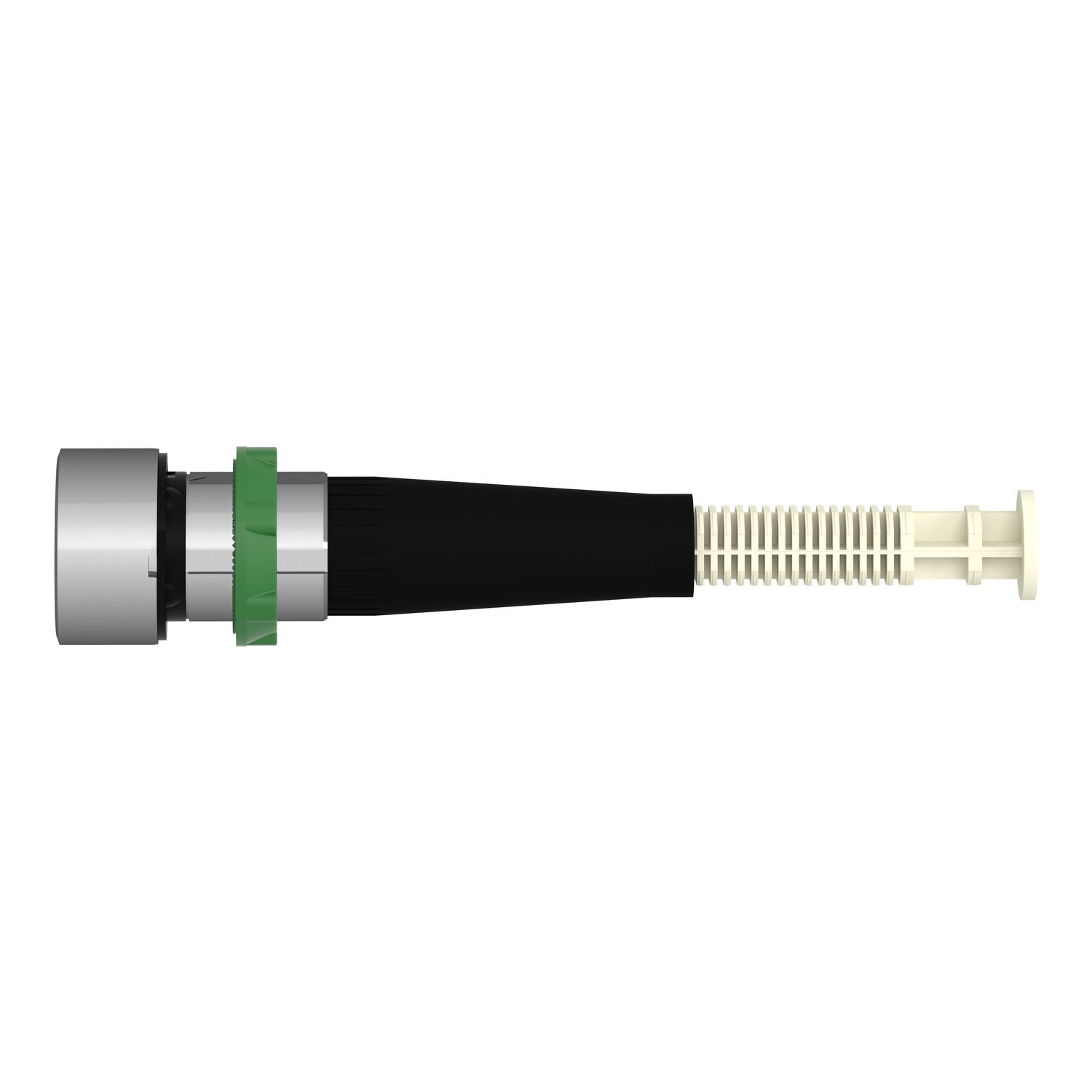 Picture of Manual overload reset push button, Harmony XB4, metal, flush, red, 22mm, 30...130mm actuation distance, unmarked
