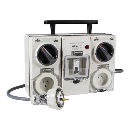 Picture of SOCK SWT IP56 RCD PORT 3P 10A