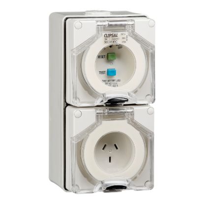 Picture of SOCKET SWT SURF IP56 RCD 3P
