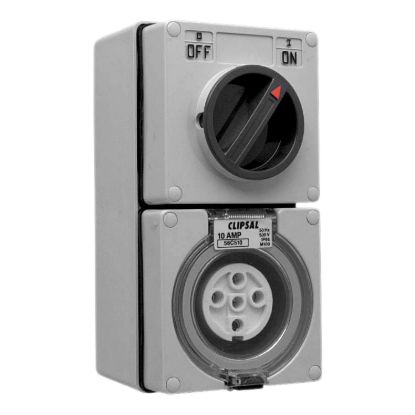 Picture of SOCKET SWT SURF IP66 5PIN 10A