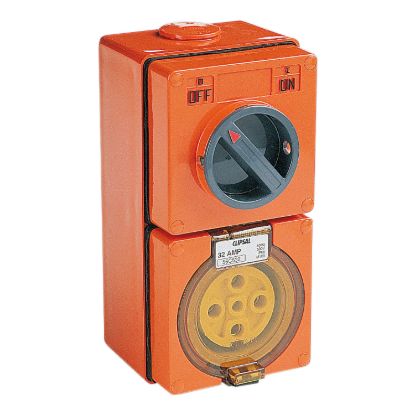 Picture of SOCKET SWT SURF IP66 5PIN 32A