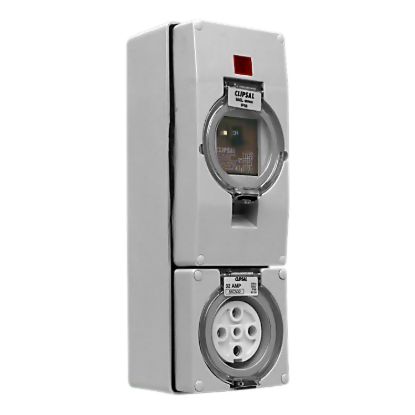 Picture of SOCKET SWT IP56 RCD 5PIN 32A