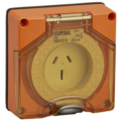 Picture of SOCKET O_LET SURF 3PIN 15A L_E