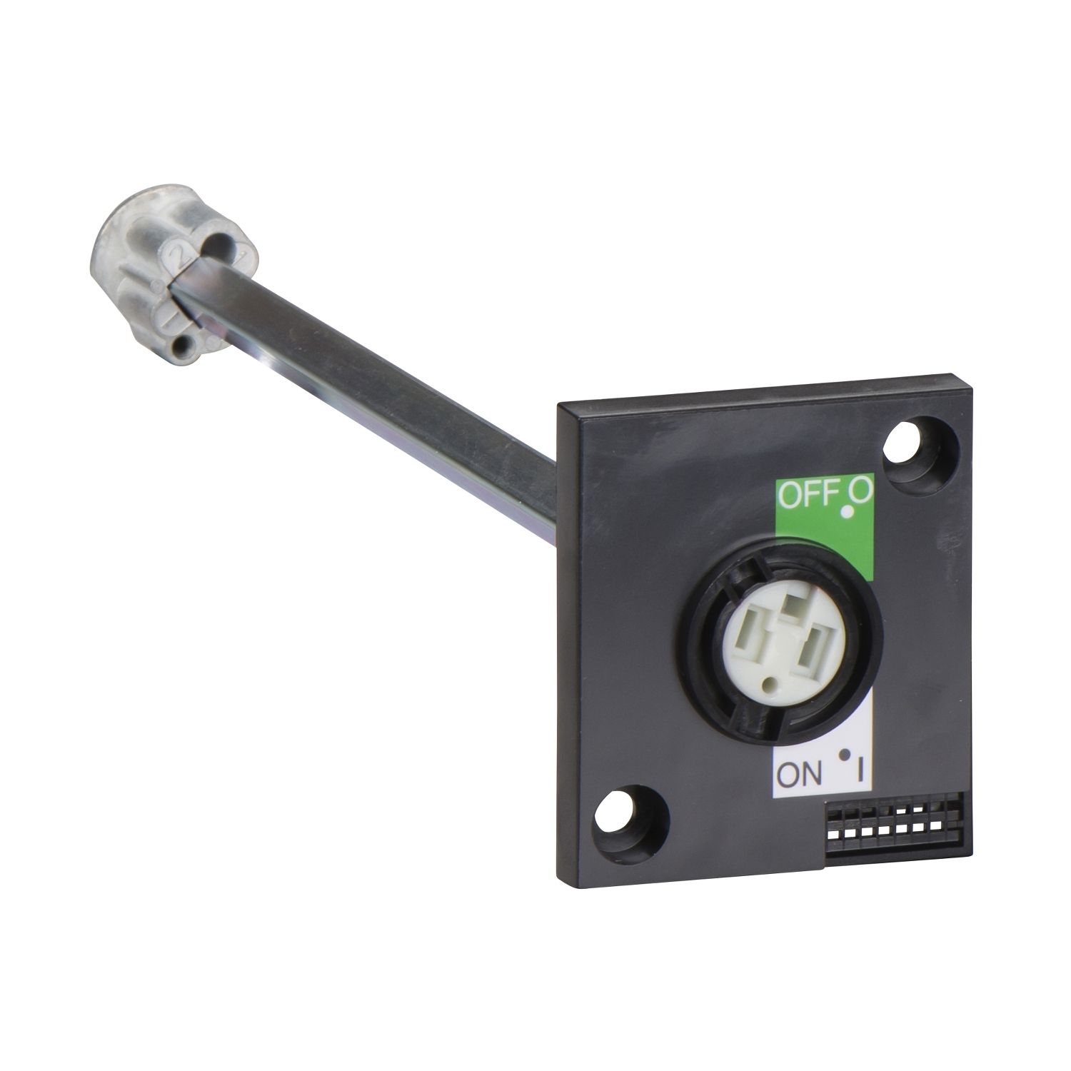 Picture of rotary handle, Compact INS40 to 160, black handle, right side