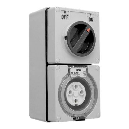 Picture of SOCKET SWT SURF IP66 4PIN 10A
