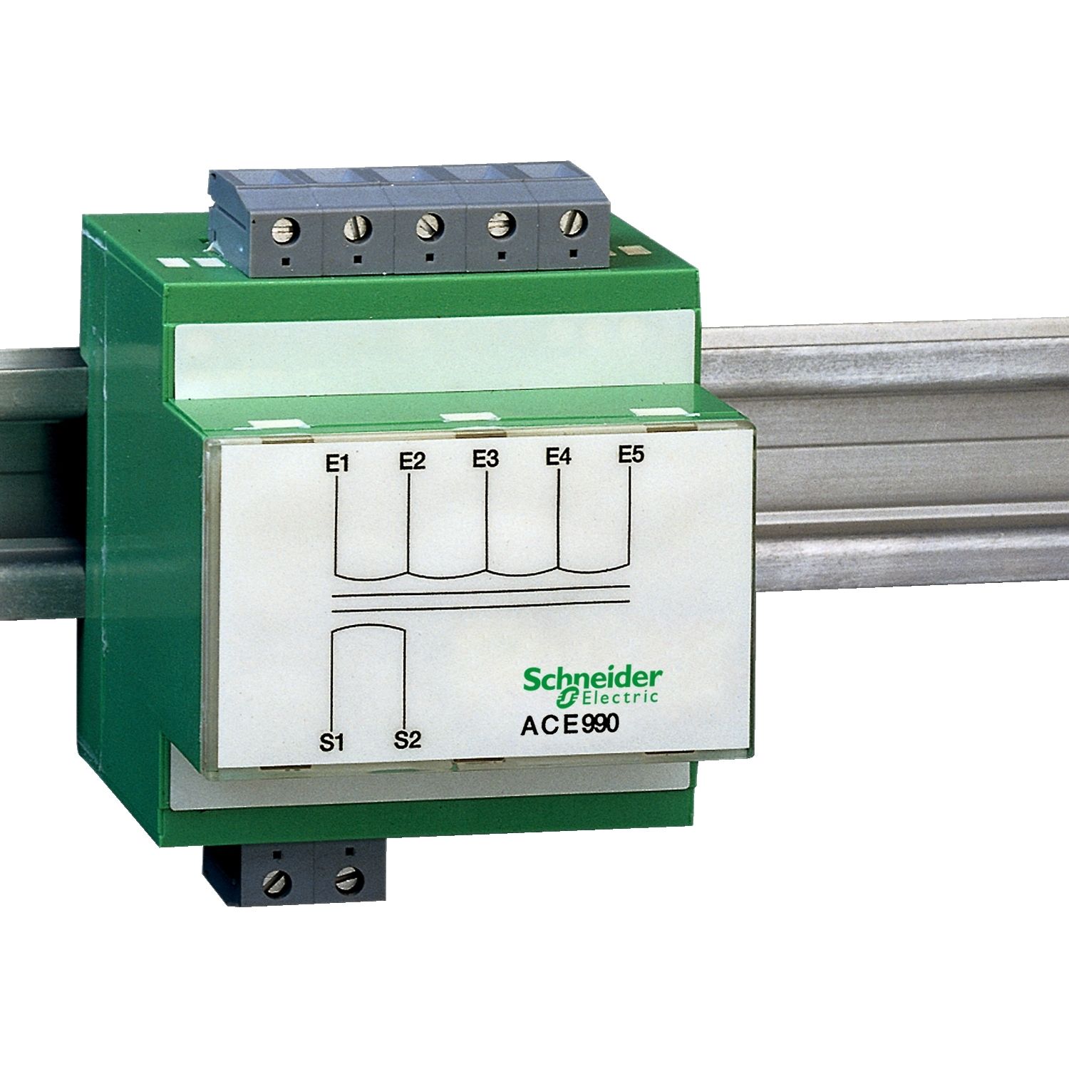 Picture of core balance CT interface ACE990 Sepam series 20,40,80