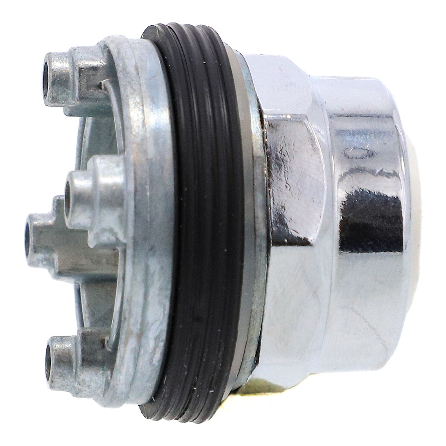 Picture of Head for illuminated push button, Harmony 9001K, metal, projecting, without cap, 30mm, spring return, without bulb