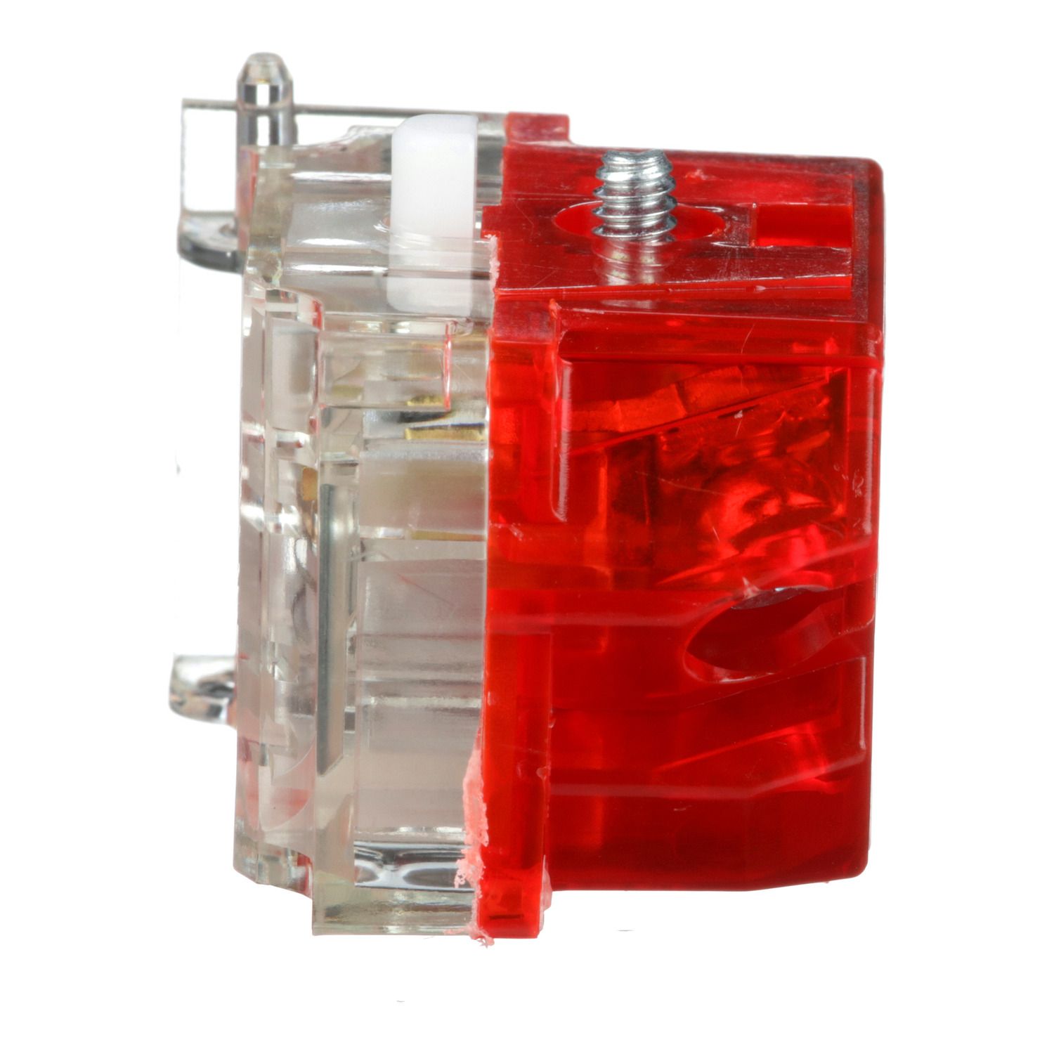 Picture of Contact block with protected terminals, Harmony 9001K, Harmony 9001SK, 0...600V, silver alloy contacts, screw clamp terminal, late break, 1NC